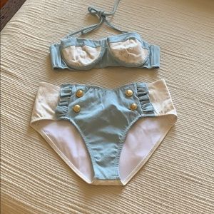 Wild fox bathing suit